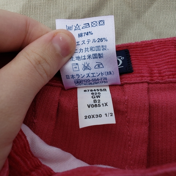 Lands End Corduroy Pants - Picture 3 of 4
